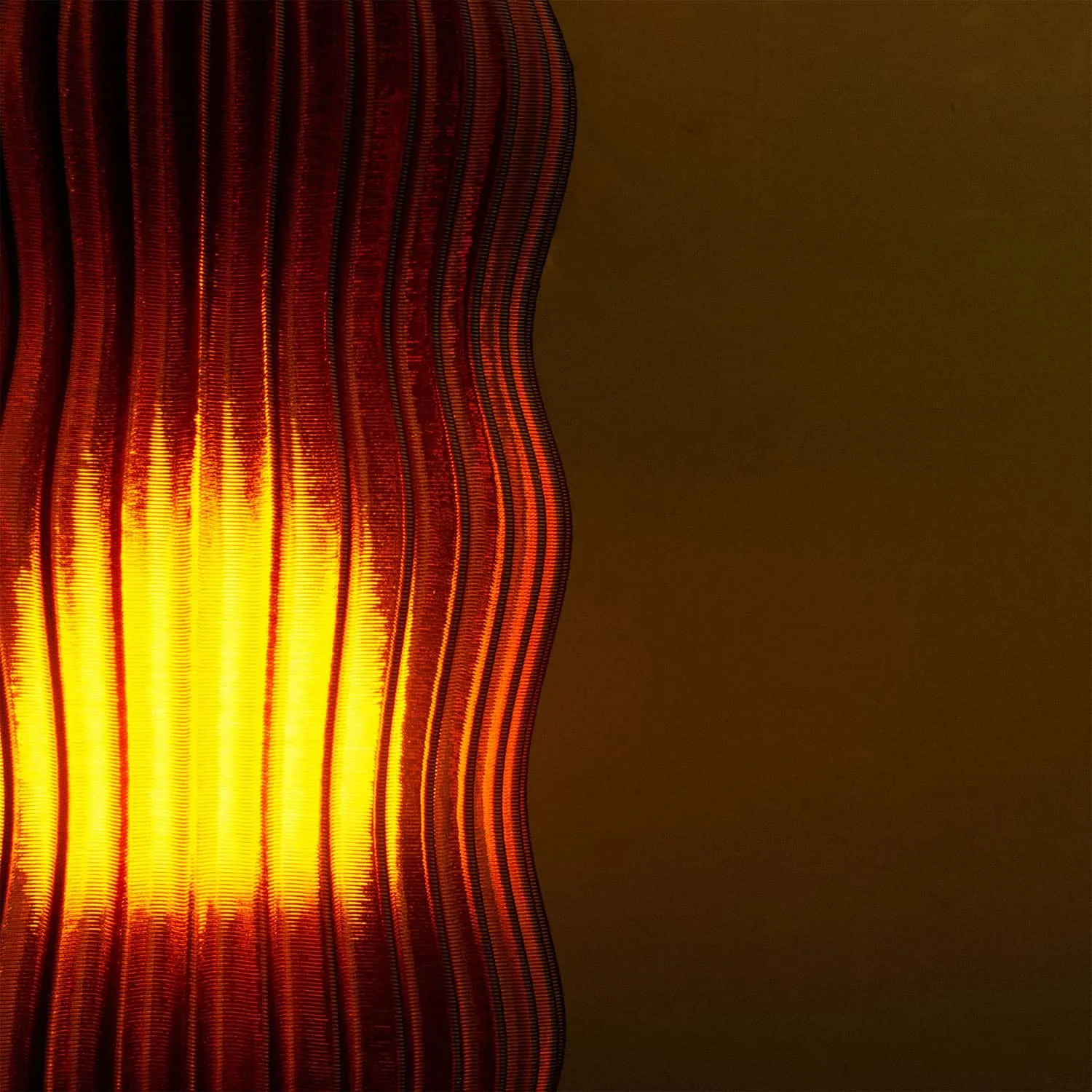 WAVY Table Lamp - Amber - 3DECO